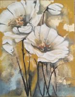 White flowers